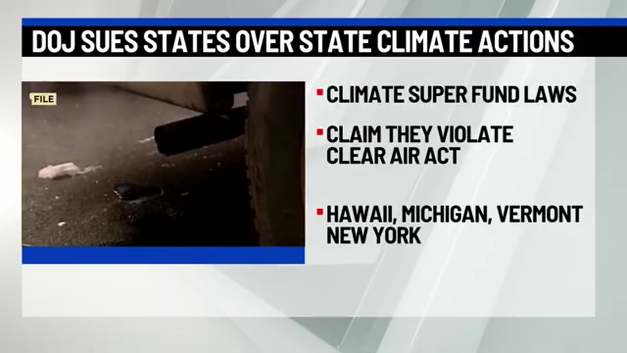 DOJ Slaps Down Climate Tyranny in Blue States
