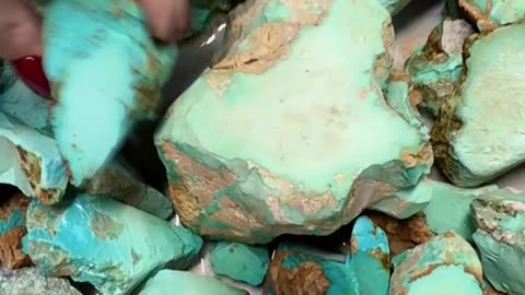 20250715-3 Natural Original Turquoise Rough: Earth's Hidden Blue-Green Blind Box