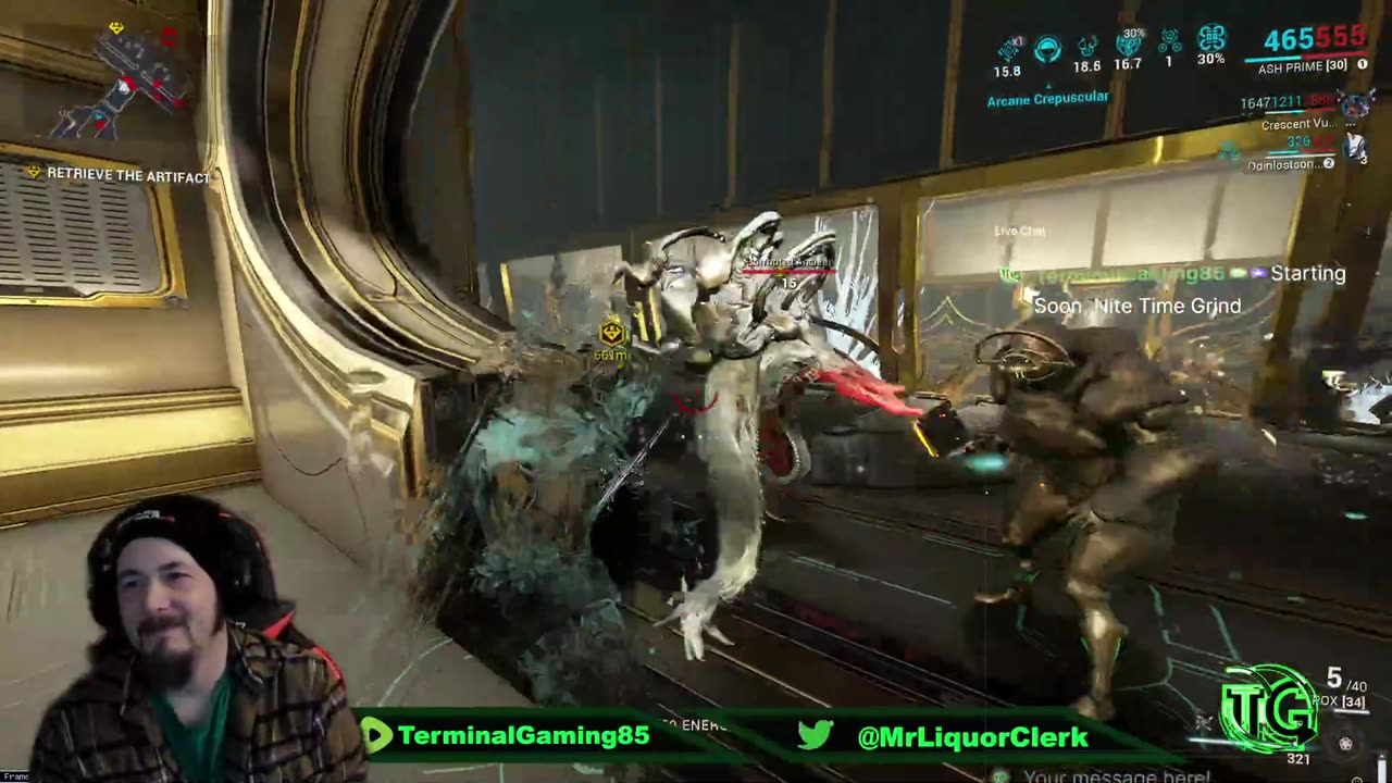 Terminal Gaming - Warframe and Live Chat - Make Up Stream