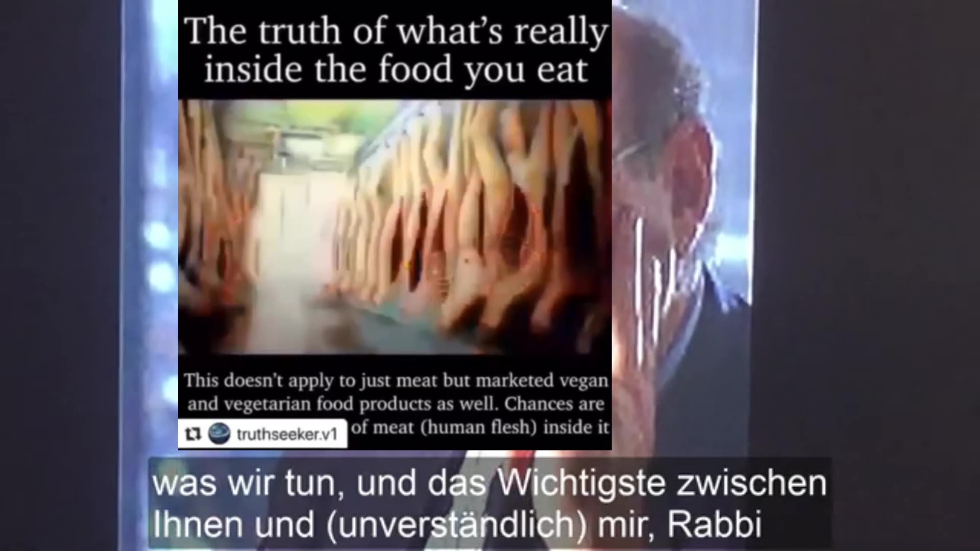 Rabbi Finkelstein, wir fressen unsere eigenen Kinder