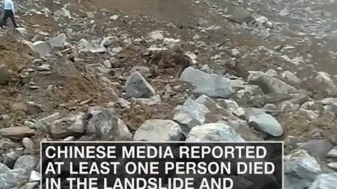 Terrifying Landslide in Bijie, China! 😱🏞️ Villagers Flee for Safety