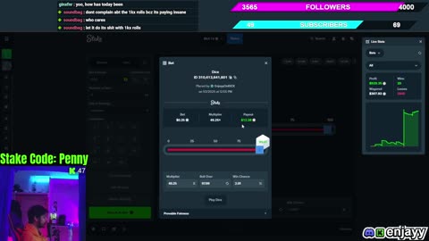 THESE HIGH RISK DICE STRATEGIES PAID MASSIVE | STAKE