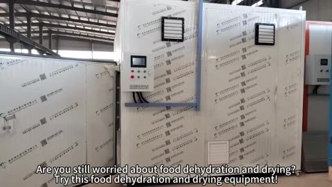 food dehydration and drying equipment