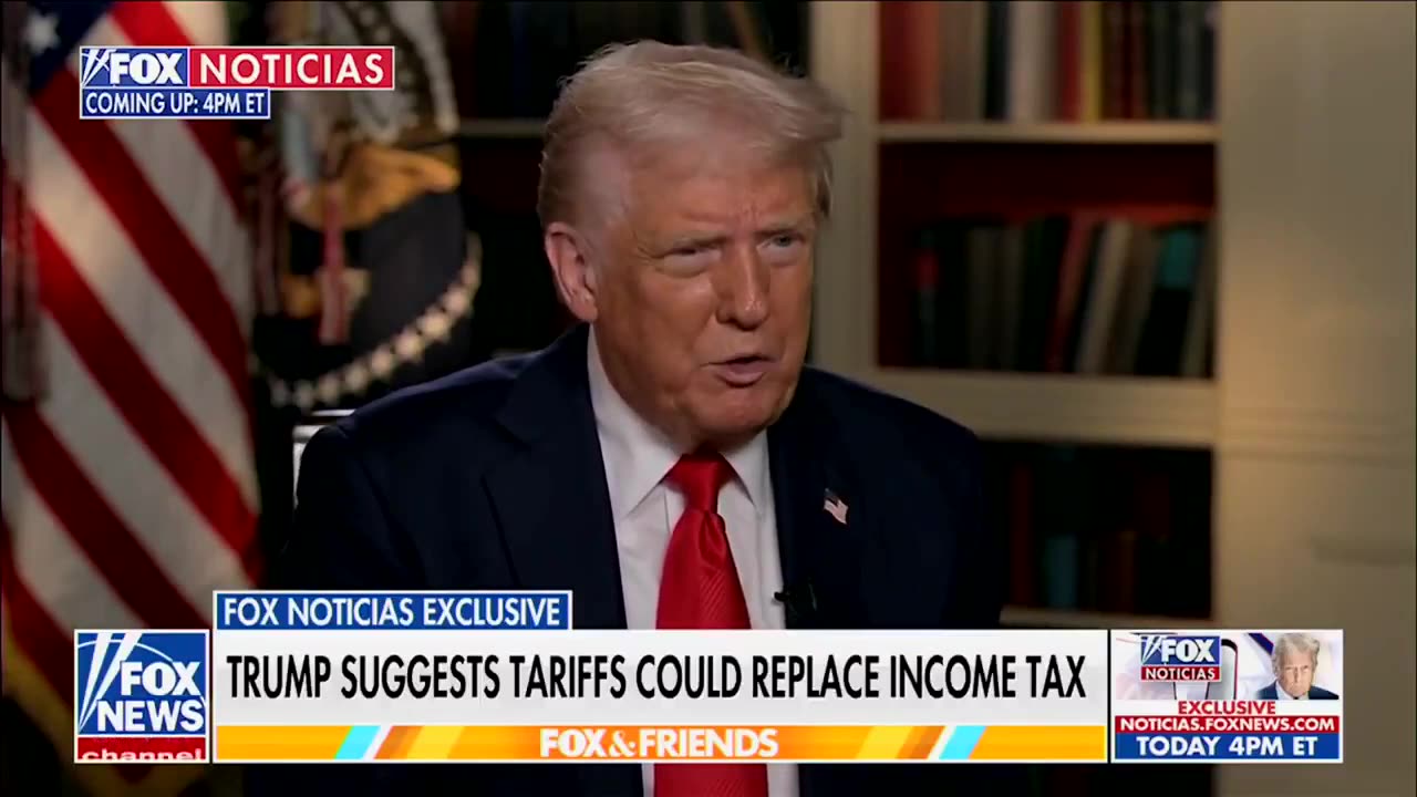 Money from tariffs could replace income tax | POTUS