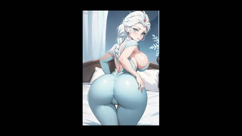 Elsa in winterbed