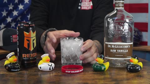 Jack Fairley - Dr McGillicuddy Raw Vanilla Liqueur & Reign Orange Dreamcsicle Energy Drink