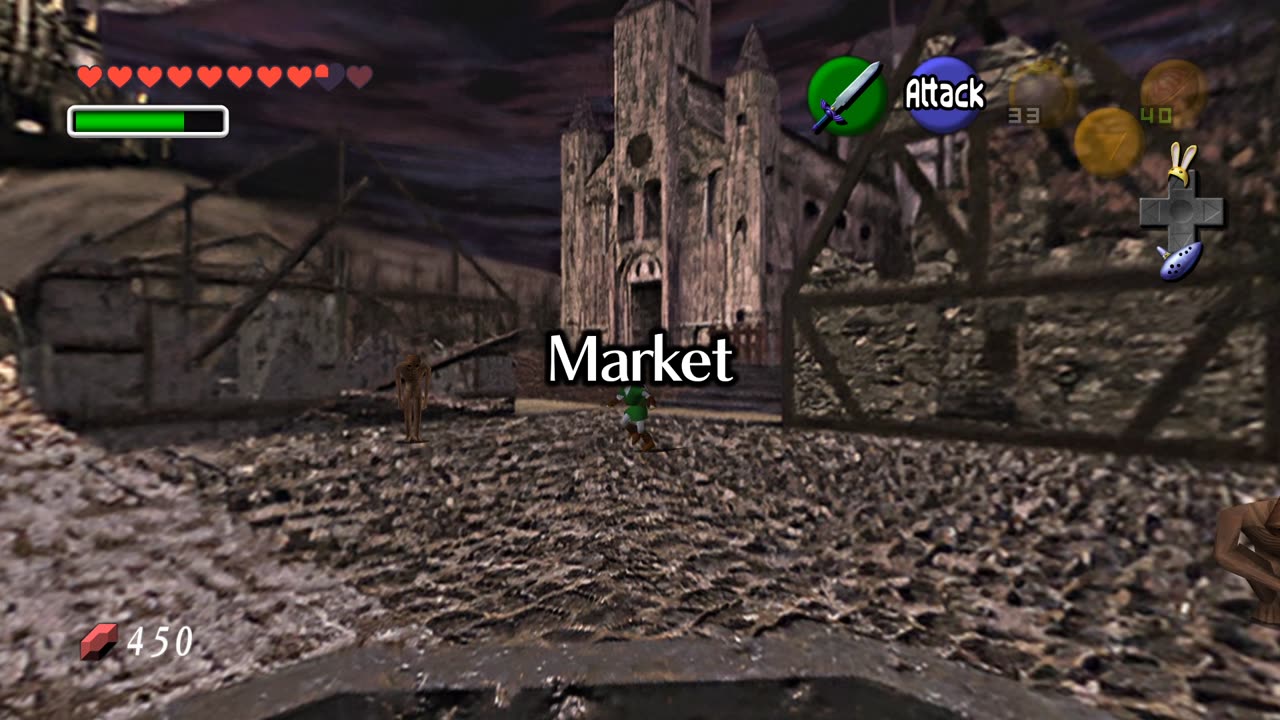 Zelda Ocarina of Time - Ganaondorf's new pad