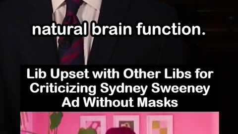 Lib Upset with Other Libs for Criticizing Sydney Sweeney Ad Without Masks