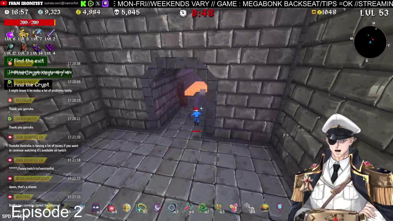 Megabonk 100% because everything else crashes