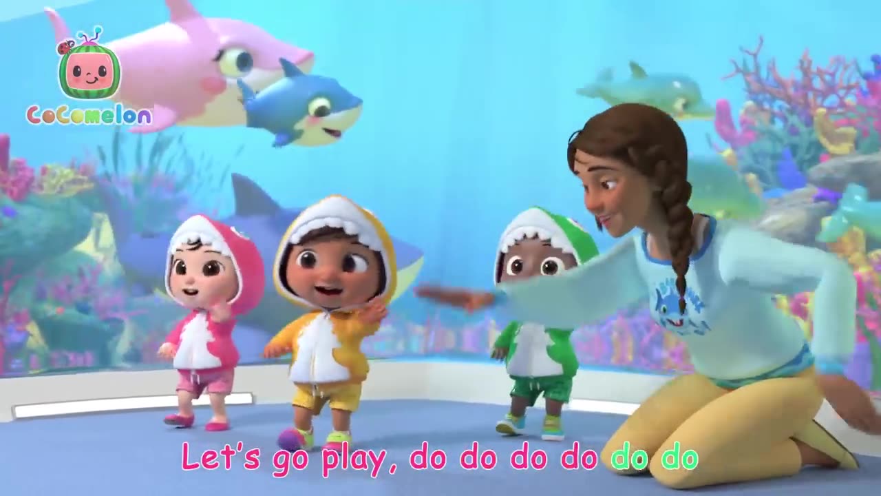 Baby Shark (Submarine Version) | CoComelon Nursery Rhymes & Kids Songs