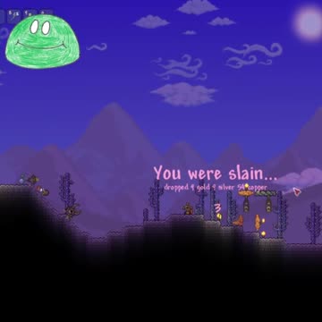 Jester was given the power to summon slime god... #terraria #funnyshorts