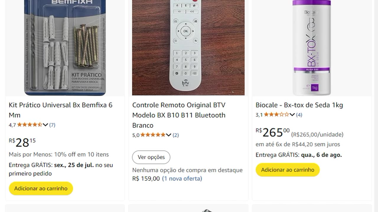 Kit Prático Universal Bx Bemfixa 6 Mm