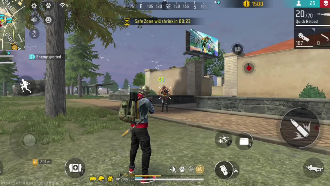 Kill Race with my buddy |Free Fire |Gaming