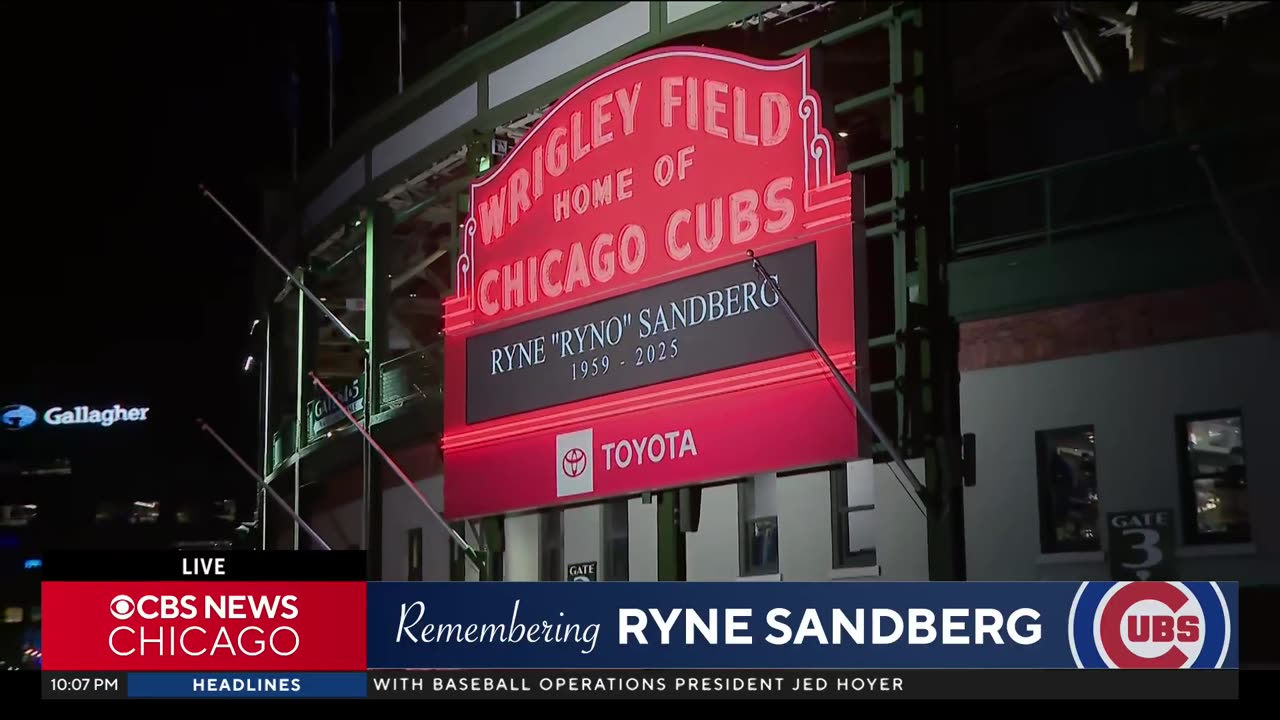 July 28, 2025 - Chicago & The Baseball World Mourn the Death of Ryne Sandberg