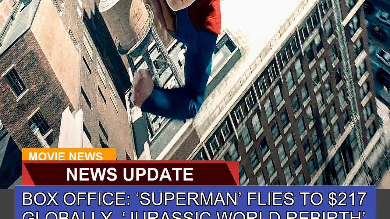 Box Office Superman Flies to Globally Ju