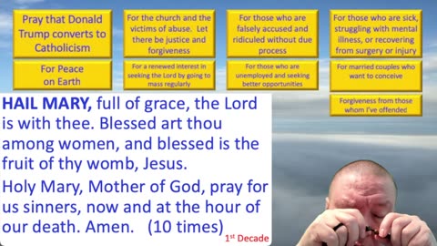 Mary's Daily Live Holy Rosary Prayer at 8:00 p.m. EDT 05/04/2025