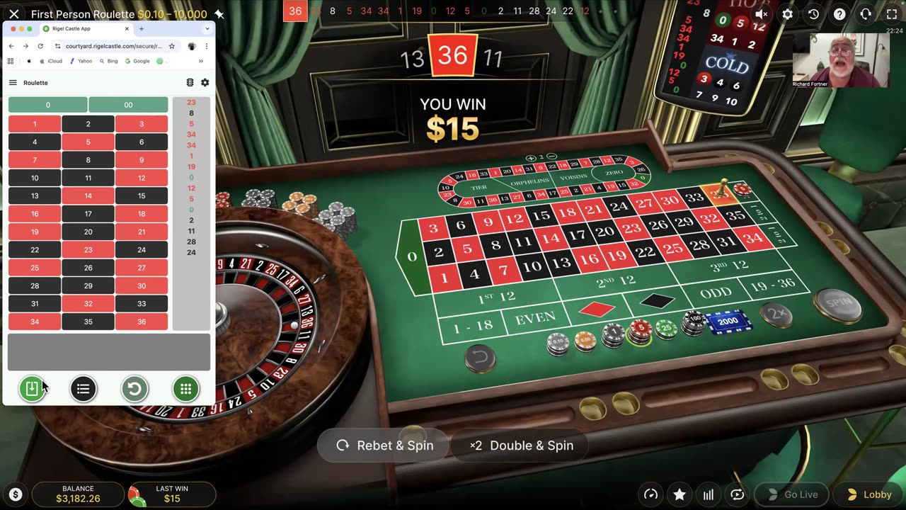 Roulette 101 The best way to win at Roulette using the Rigel Castle APP from rigelcastle.com