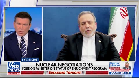 Watch Bret Baier And Iran Foreign Minister Share Heated Exchange Over Ayatollah's Threat To Trump