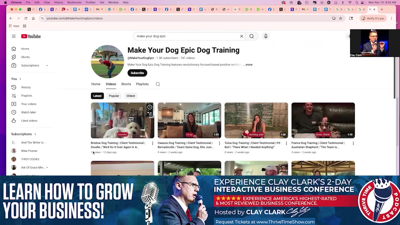 Law of Exponential Decay Vs. Law of Exponential Growth | How You Can Use the Proven V.I.S.M.D. System to Grow Your Business + Join Eric Trump At Clay Clark's Dec. 4-5 ThrivetimeShow.com Business Conf. (Anaheim)