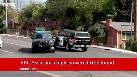 Charlie Kirk killer still at large but FBI say weapon found