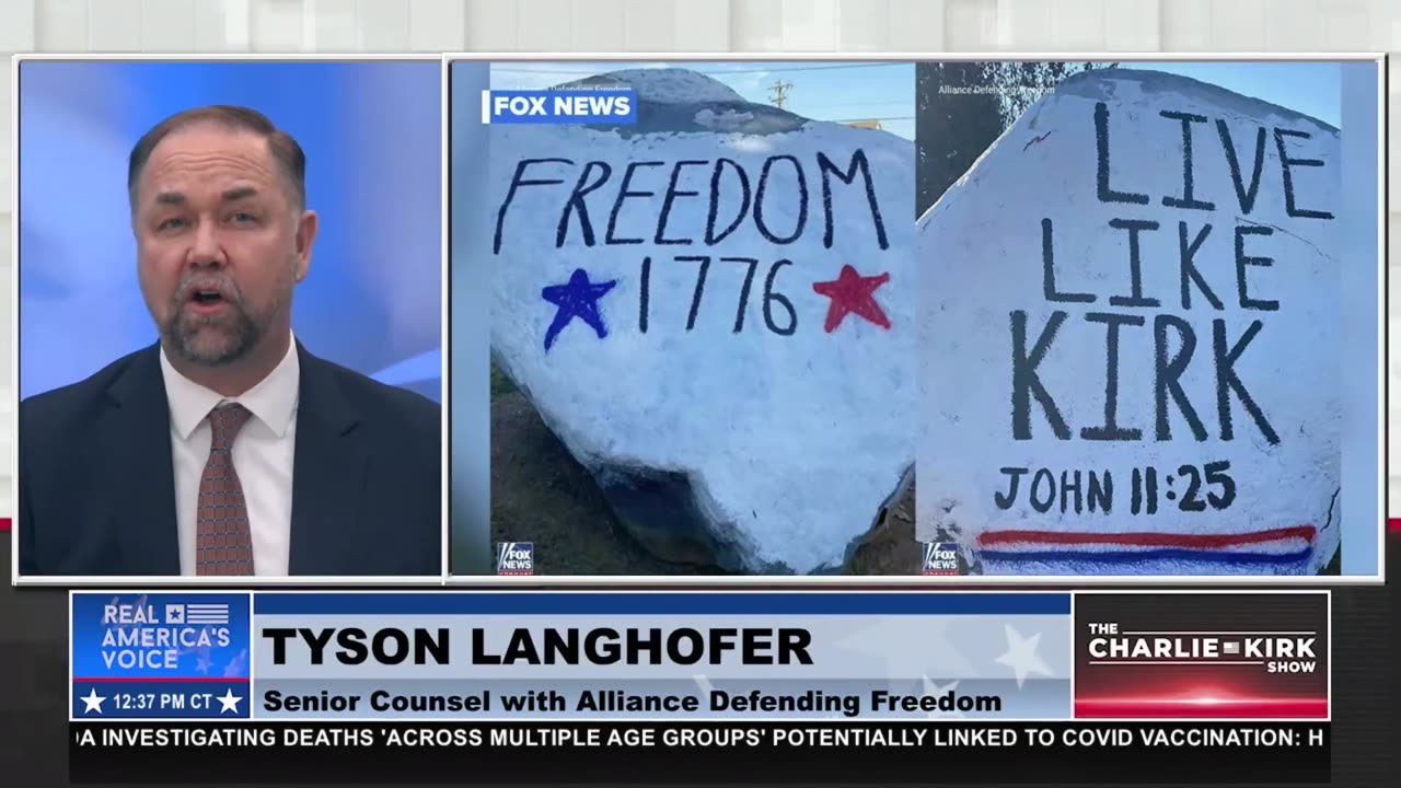 HIGH SCHOOL STUDENT CHARGED FOR HONORING CHARLIE KIRK