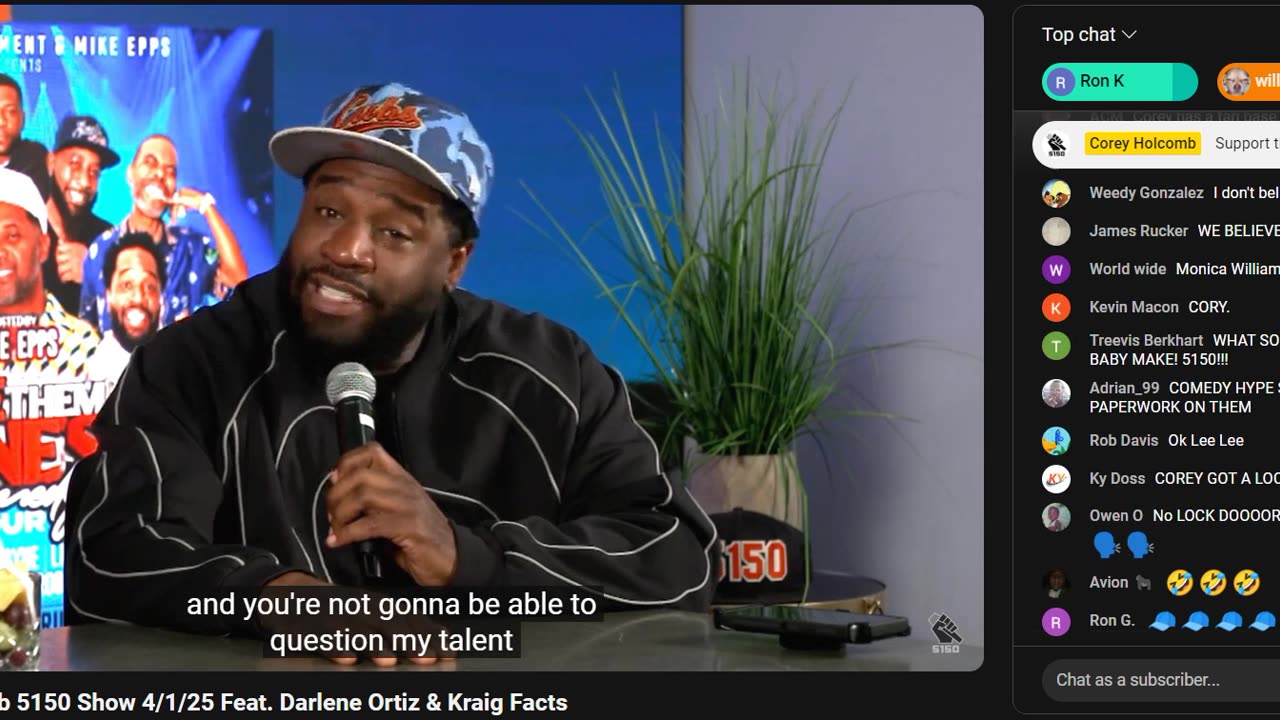 The Corey Holcomb 5150 Show 4/1/25 Feat. Darlene Ortiz & Kraig Facts