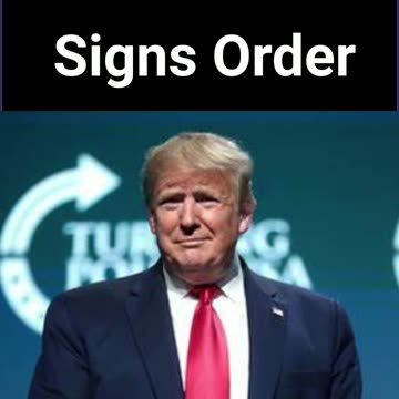 Trump Signs Order To Speed Up To Investments Into US