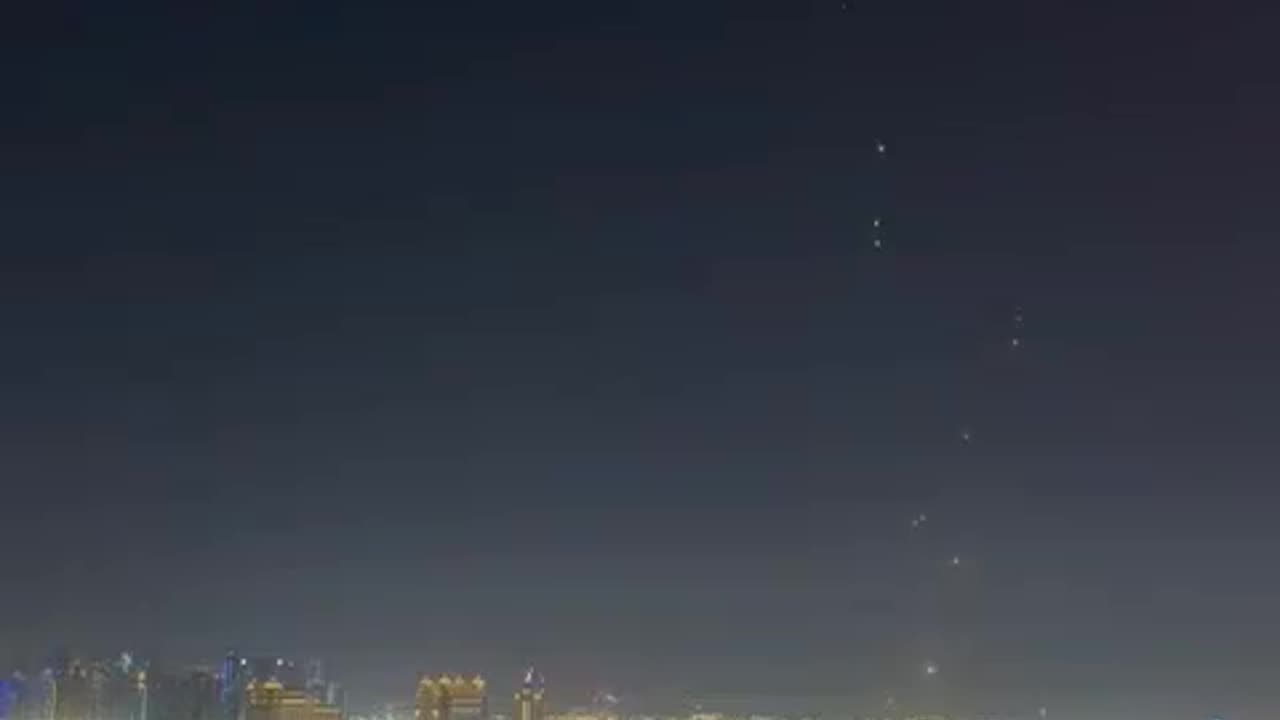 Air Defense Active Over Doha, Qatar