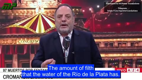 The vaccine deception is being mentioned on Argentine television.