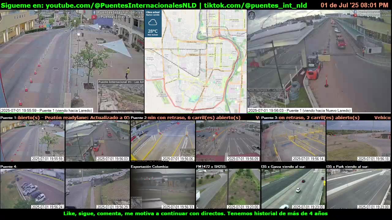 Puentes Internacionales NLD (Youtube / TikTok)