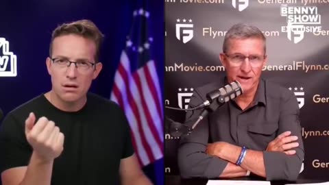 Benny Johnson and Gen. Mike Flynn