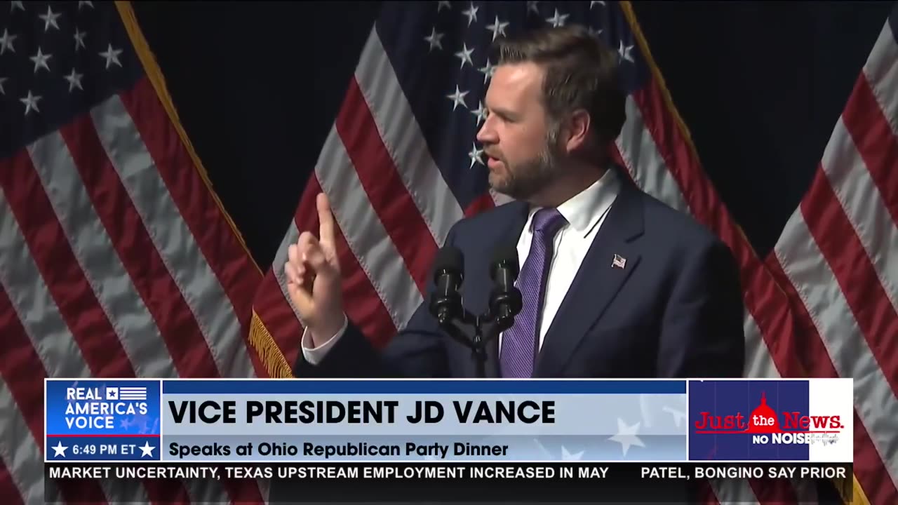 VICE PRESIDENT JD VANCE DELIVERS REMARKS AT OHIO REPUBLICAN PARTY DINNER