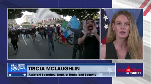 Asst. DHS Sec. Tricia McLaughlin says foreign adversary likely behind anti-ICE riots