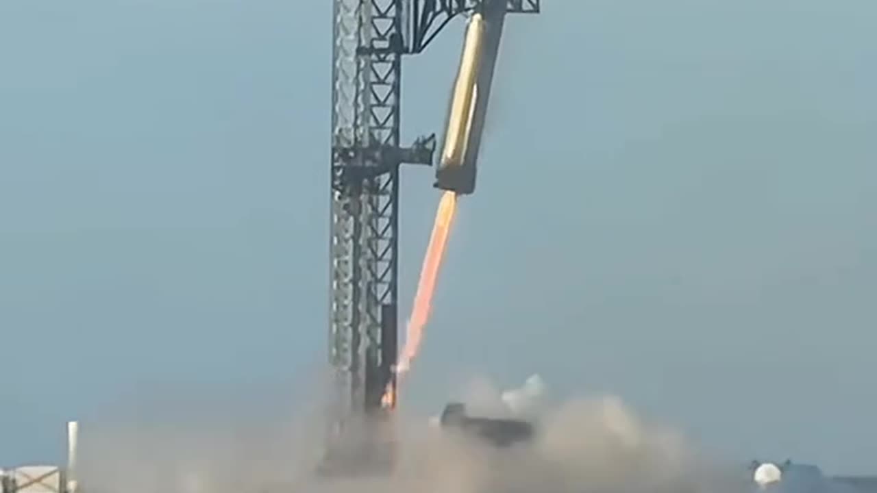 "Insane Precision! SpaceX Rocket Lands Smoothly!" 🚀🎯#shorts