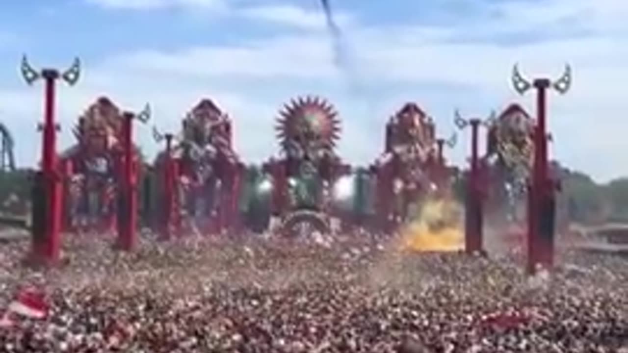 Whats the helicopter spraying?