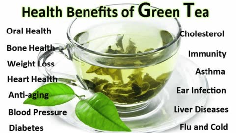 🌿 فوائد الشاي الأخضر الصحية