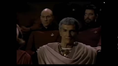 Mr. Data makes Sarek cry( star trek the next generation)