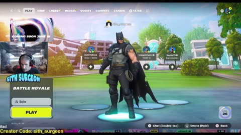Sith_surgeon - Family Friendly Fortnite Live Stream!