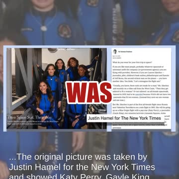 Fact Check: Blue Origin Crew 'Giant Leap for Botox' Photo is FAKE