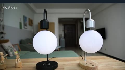 Mesmerizing Levitating Lamp – Light That Defies Gravity! 🌟