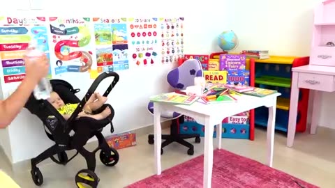 Diana wants to always be a good sister to baby Oliver