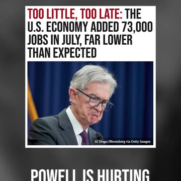 "Too Late" Powell Is Hurting Americans at This Point