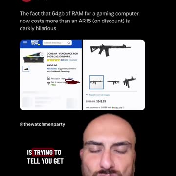 64GB Ram vs Used AR-15