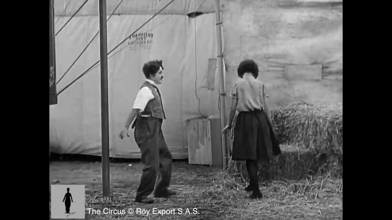 Charlie Chaplin - The Lion Cage - Full Scene (The Circus, 1928)
