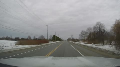 [4K] Sutton, Ontario! #2 Driving from "The Link" Sutton, ON. CA.