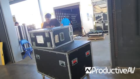 KOOL AND THE GANG LOAD IN AND SETUP ESI-VLOG