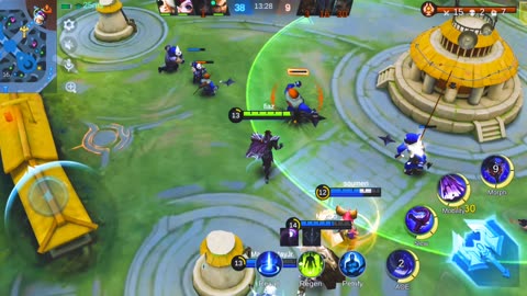 Mobile Legends Gameplay with Yu Zhong Domination, Unstoppable Teamfights. black dragon