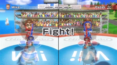 Wii Sports Resort - Two-Player Swordplay Duel