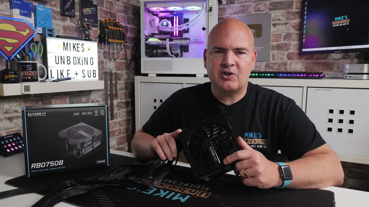 Worlds SMARTEST Budget PC Power Supply Lian Li RB 750B PCIE Gen5 Smart Routing PSU