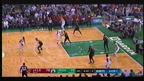 Le 7 Ieme Match de la Finale de l'est 2018 Cavaliers de Cleveland vs Celtics de Boston